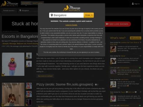 massagerepublic. com|Escort Bangalore, Karnataka, India .